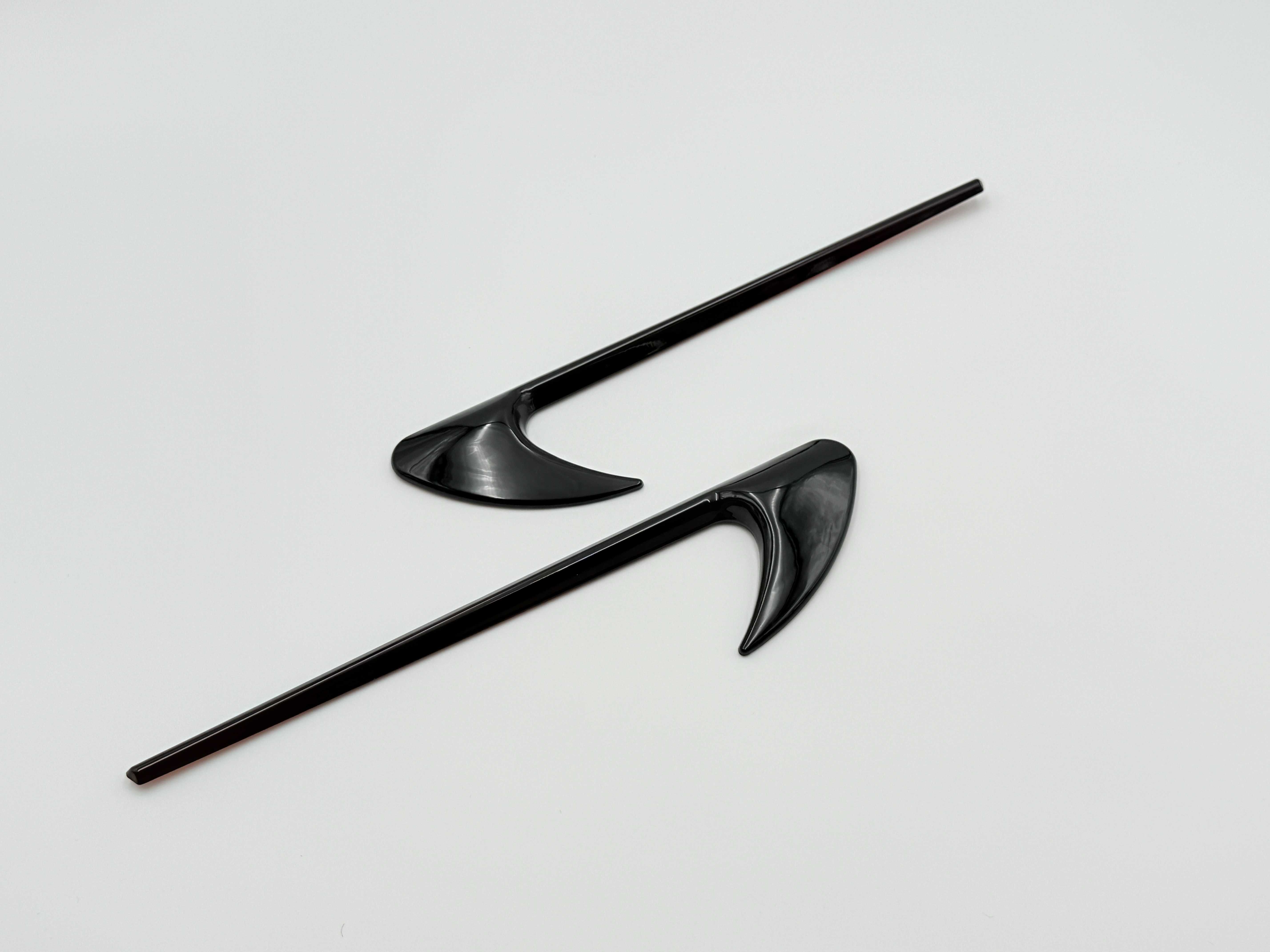 Emblema Compatibila Mercedes Trim aripa negru W205 W213