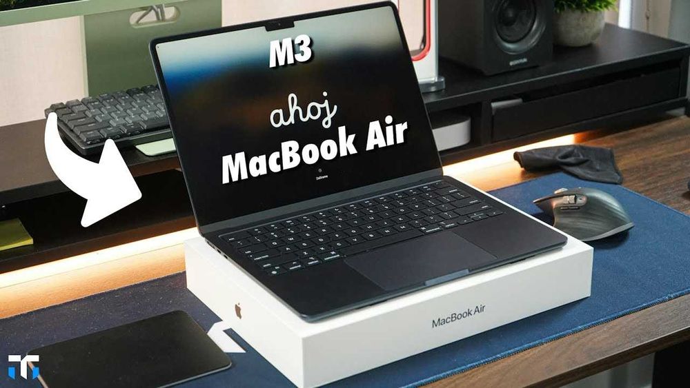 FULL BOX MacBook Air 13 M3 8GB SSD 256 GARANTIE Midnight Blue