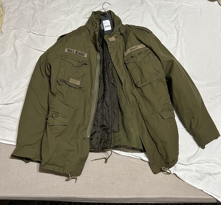 Geacă Brandit M65 Giant nouă, XXL, măslinie