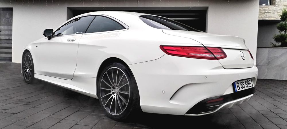 Vând/Schimb Mercedes S Coupe 4 MATIC  Pachet Amg Edition 1 Alb Perlat