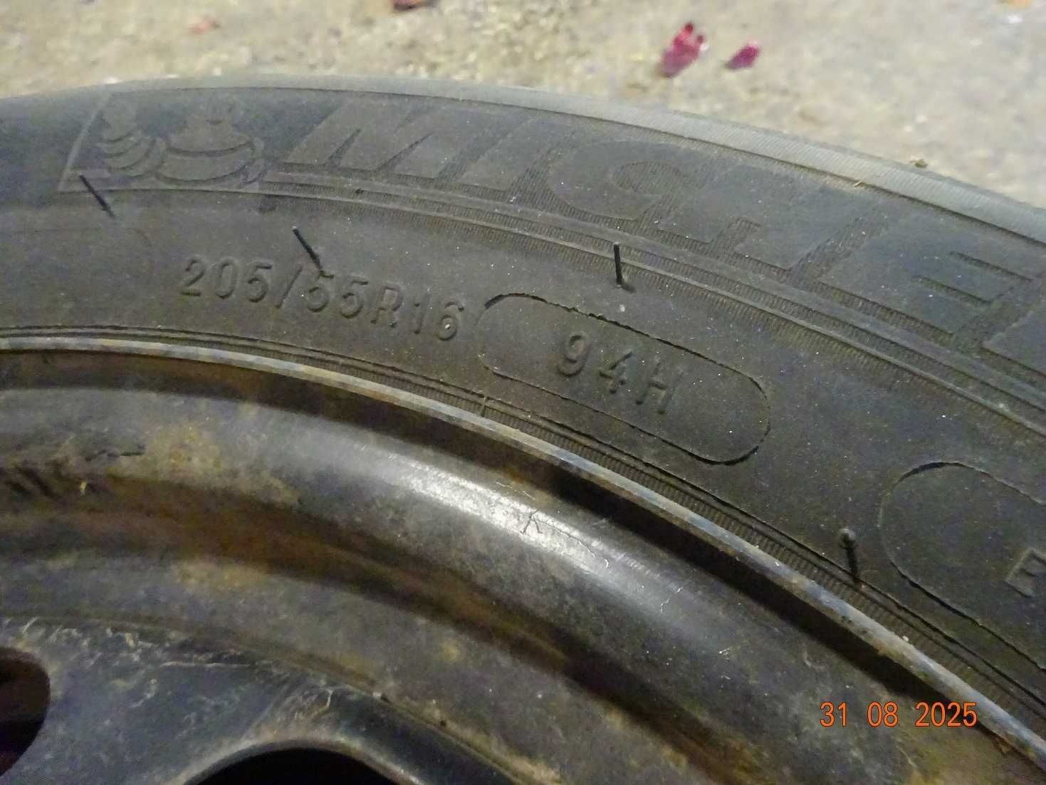 Железни джанти 16" + зимни гуми 205/55R16