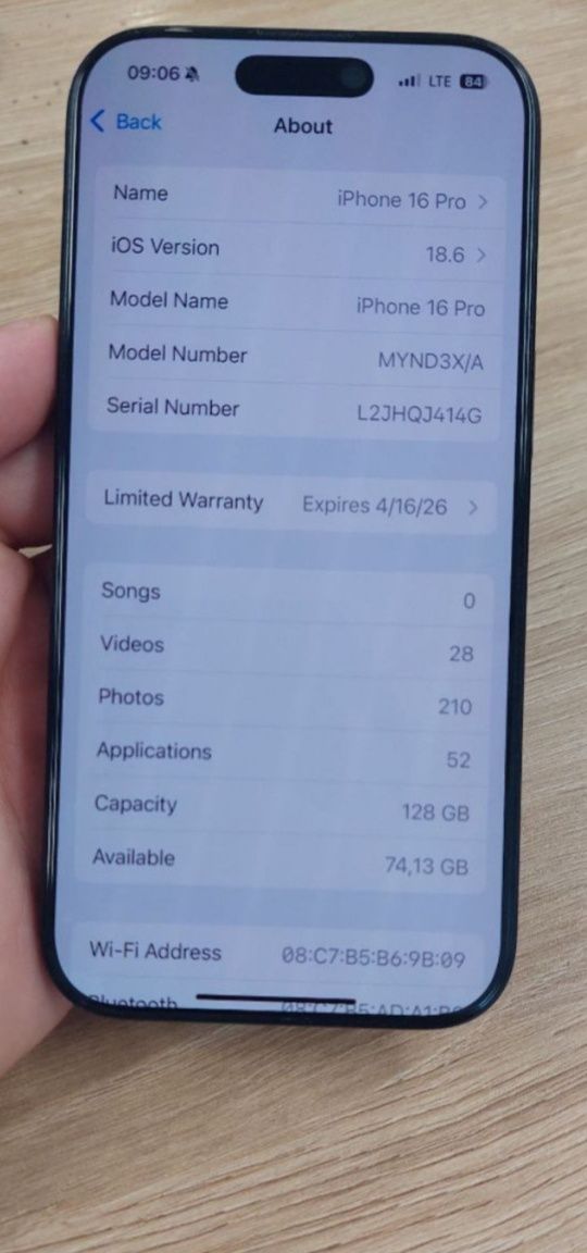 Iphone  16.  pro