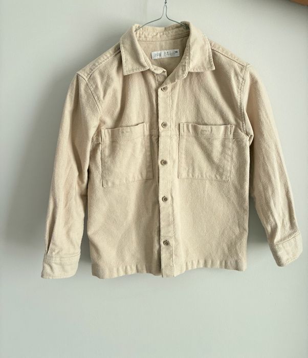 Camasa ZARA 122cm 7 ani bej