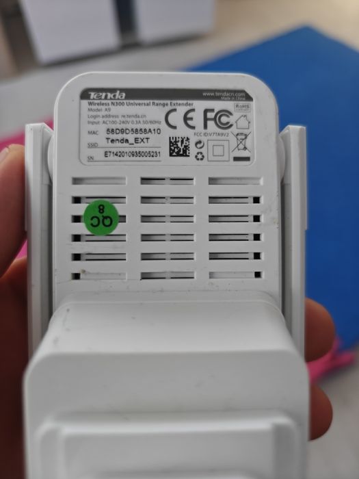 Amplificator/ repetor semnal WiFi Tenda N300 A9