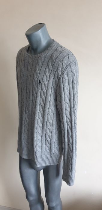 POLO Ralph Lauren Cable Cotton / Knit  M НОВО! ОРИГИНАЛ! Мъжки Пуловер