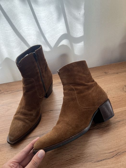 Замшевые казаки в отличном состоянии