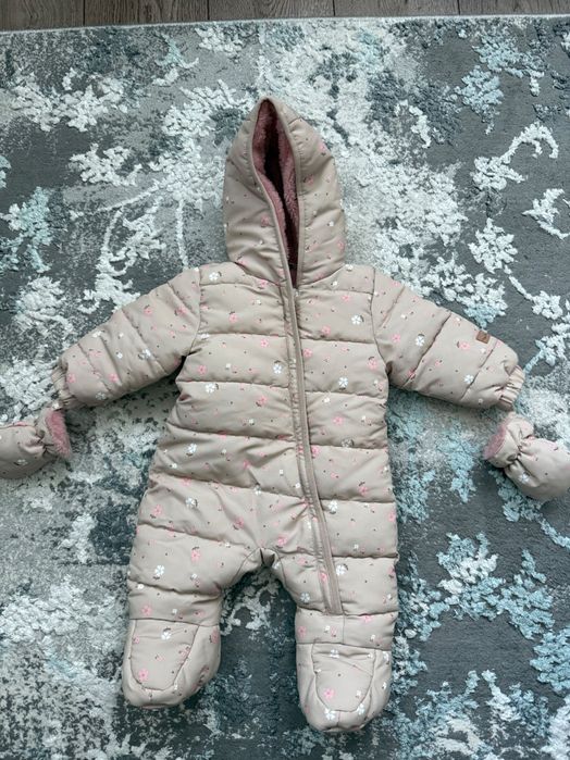 Детский зимний комбинезон 0-3 месяцев