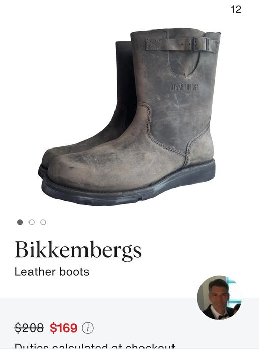 Bikkembergs N 42,5 кожени ботуши - 52 лв