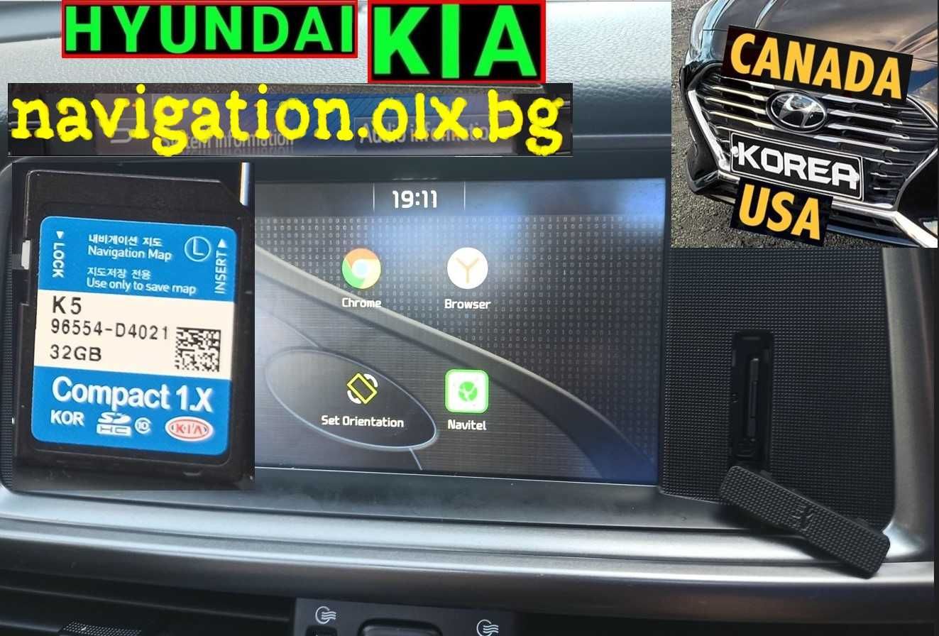2025 BG карта KIA Hyundai Korea Canada USA автомобили cars КИА ХЮНДАЙ