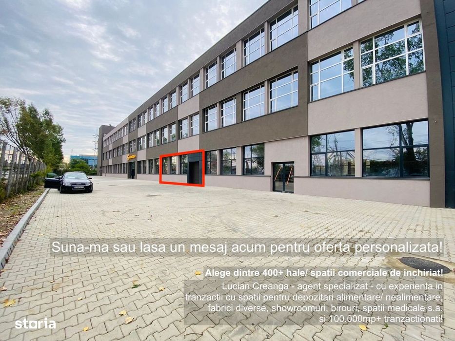 Spatiu comercial/ depozit, 255mp, zona Carrefour Felicia