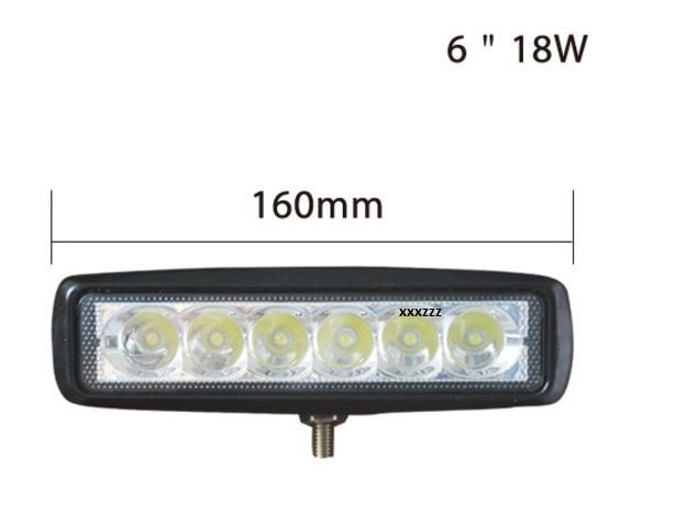 1 бр. LED Bar ЛЕД Бар прожектор работна лампа 18W 10-30V