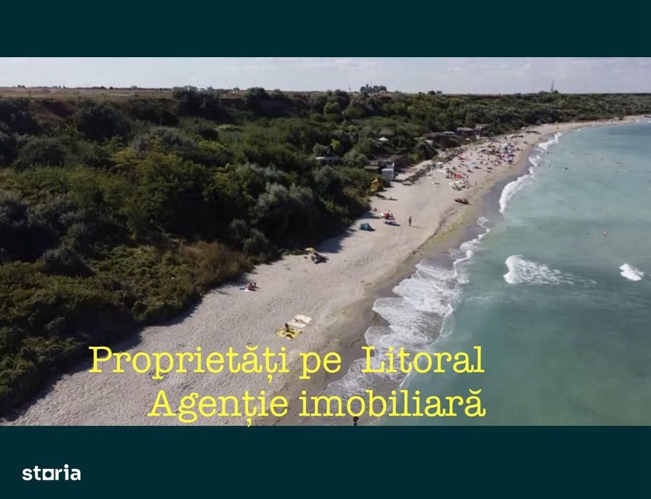 Teren Tuzla intravilan 500mp D=15m pe partea cu plaja