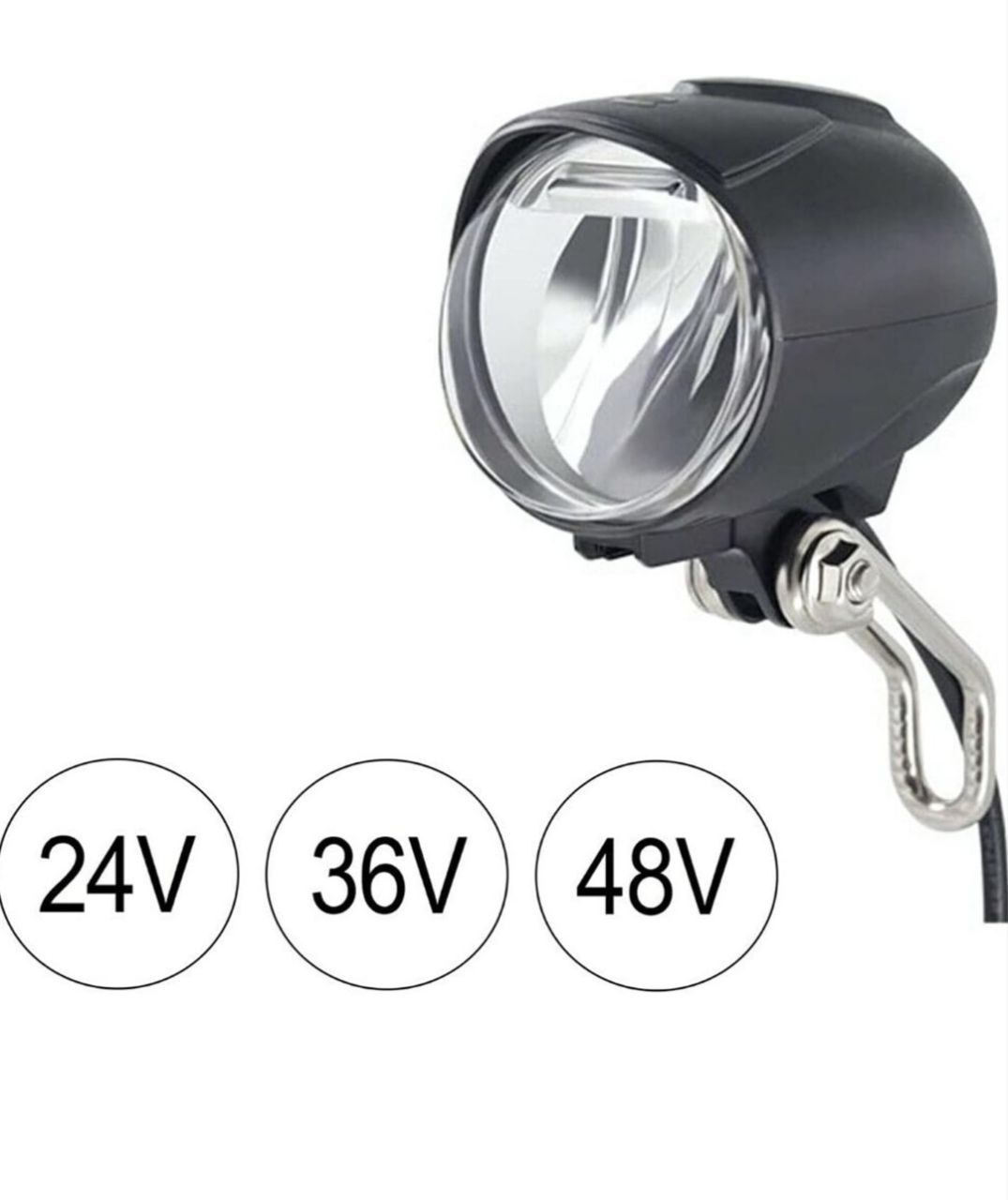 Far Colcolo 12V 24V 36V 48V, Iluminare Fata LED Lampa  pentru Biciclet