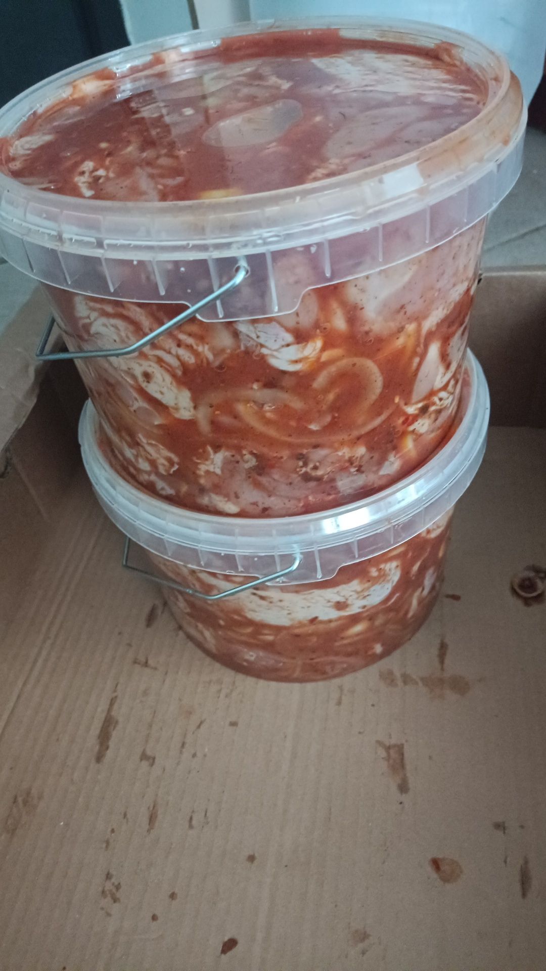 Шашлык маринованный