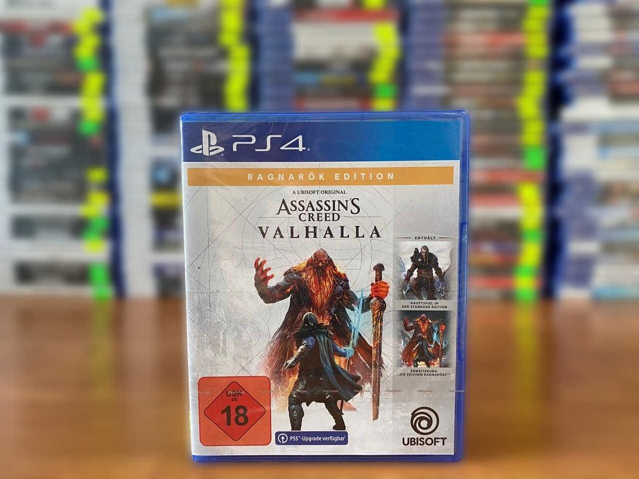 НОВЫЙ Assassin's Creed Valhalla Ragnarok Edition PS4/PS5 Вальгалла Пс4