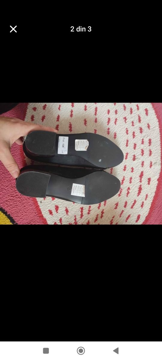 Vând pantofi noi Solo Donna 22.5cm interior