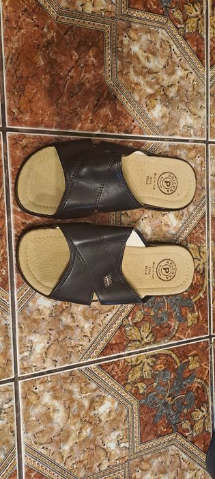 Papuci Saboți din piele nr. 40
