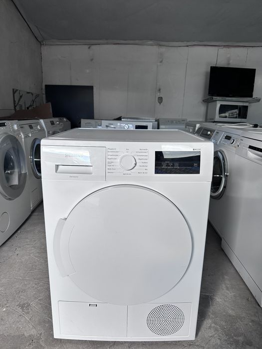 Сушилня +гаранция. SIEMENS ТЕРМОПОМПА 7кг. КЛАС А. Доставка за София.