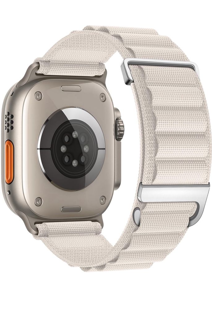 Curea Elastic Metalic Clips Ceas Apple Watch Husa Folie Silicon