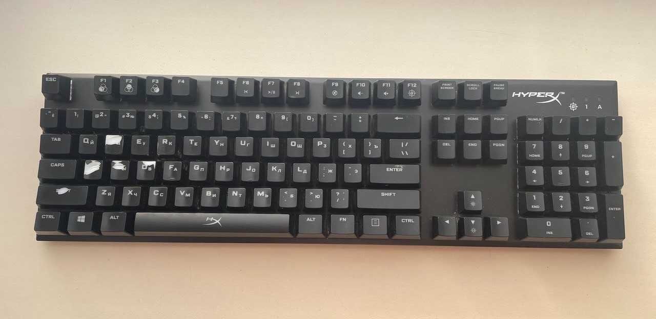 Продам клавиатуру HyperX Alloy FPS RGB в отличном состоянии