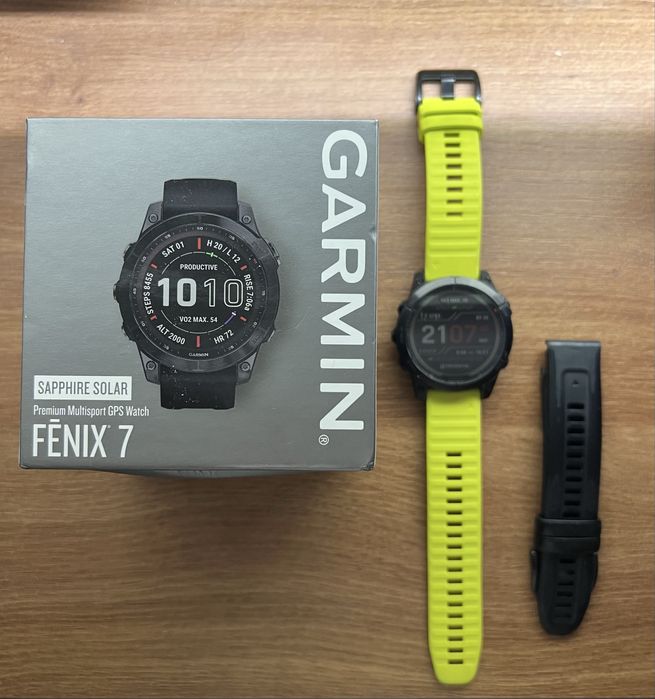 Продам Garmin Fenix 7 Pro Sapphire Solar