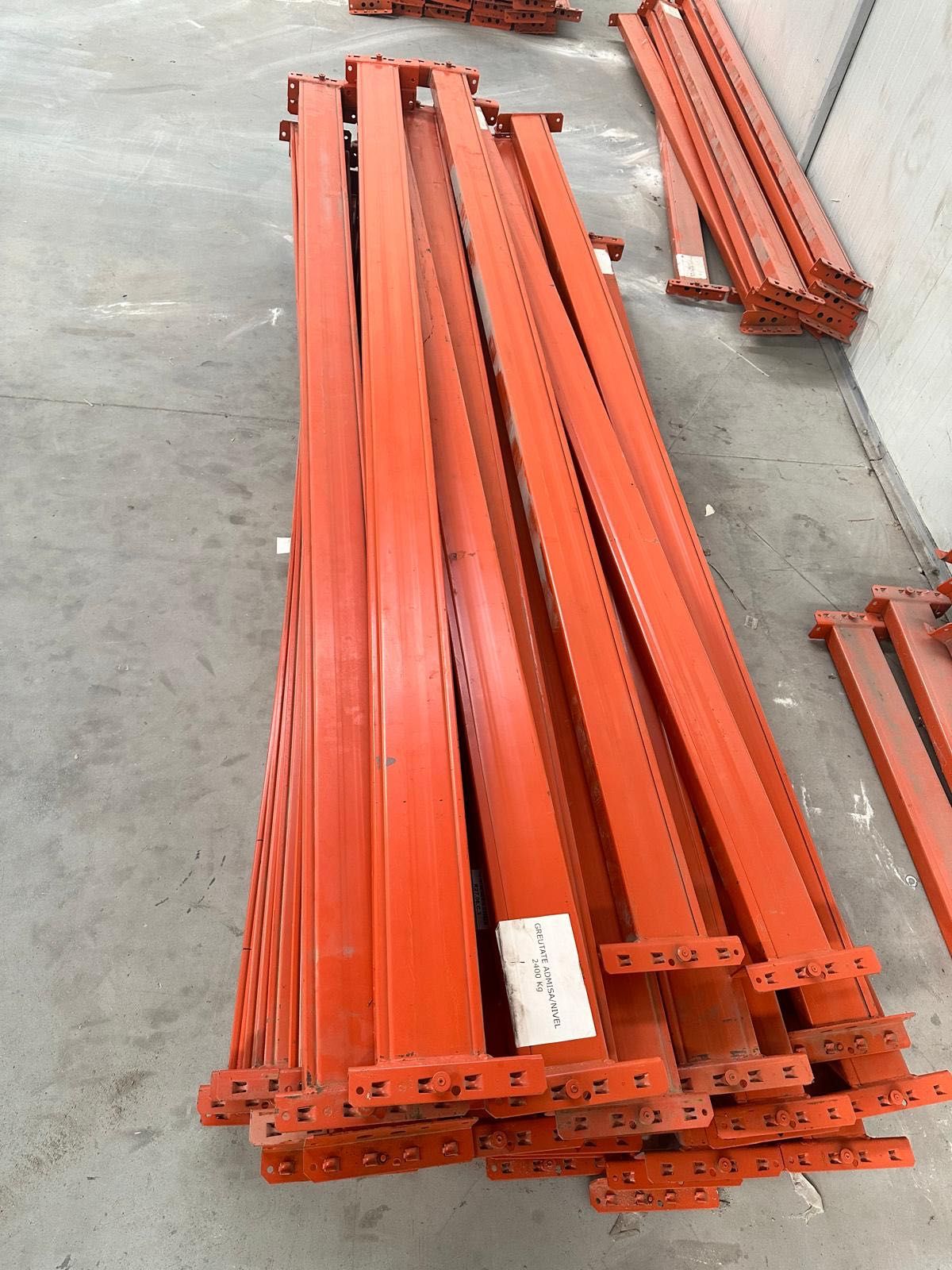 Rafturi Metalice Pentru Paleti - MECALUX Spania - Seccond Hand