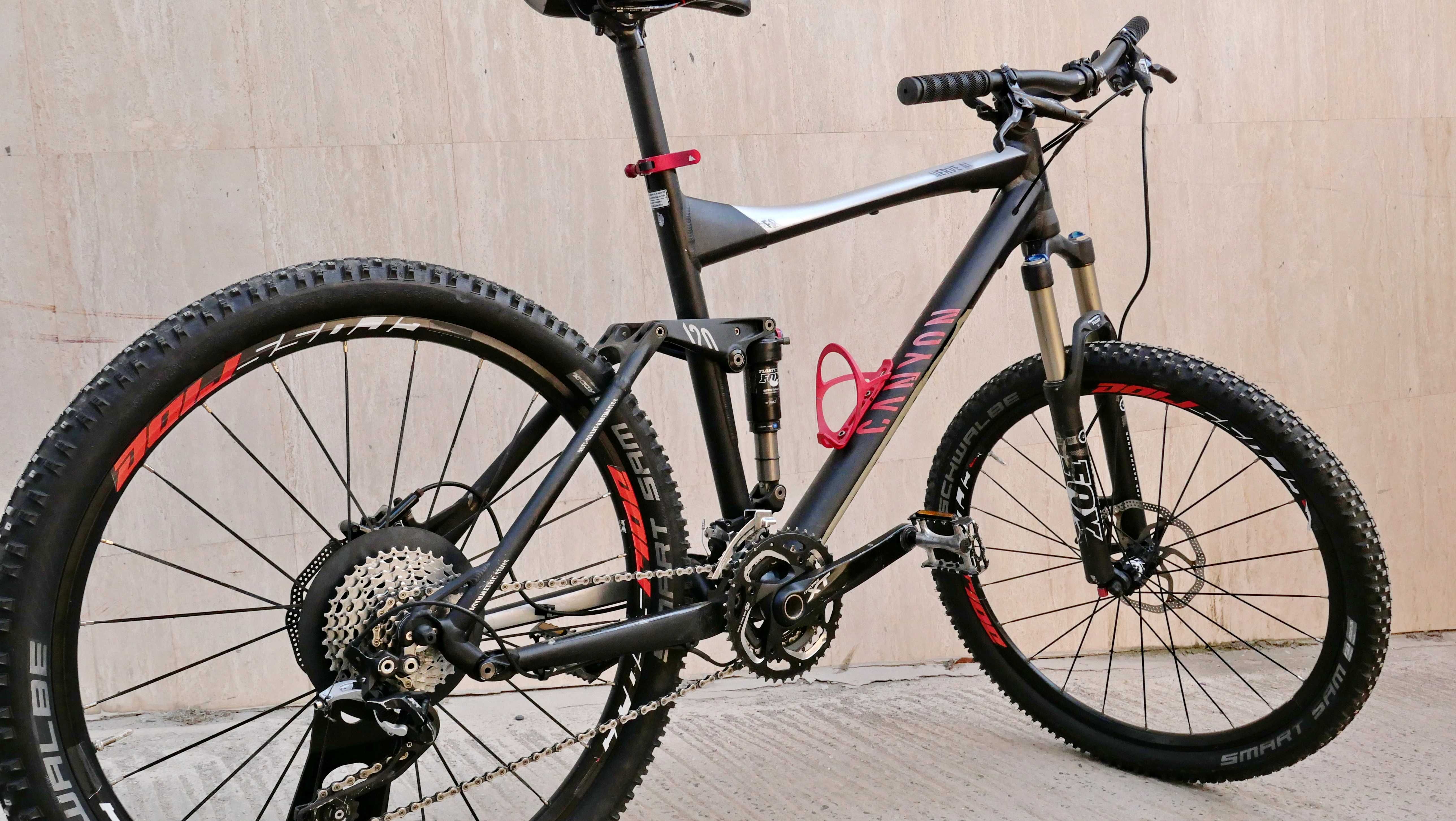 Canyon Nerve Al F8, 26 L, FOX 120 ход, 3х 10 Deore XT