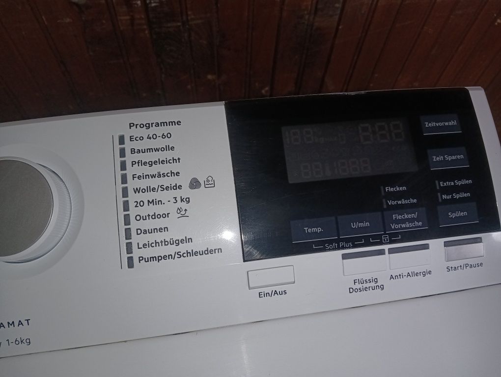 Пералня с горно зареждане Аег Aeg Series 6000 А+++ 6кг 2 год.Гаранция!
