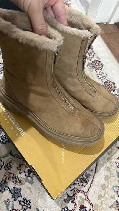 Zara сапоги зима