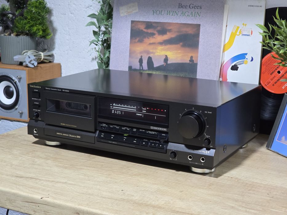 Casetofon deck TECHNICS RS-B655, direct drive, stereo hifi , class AA