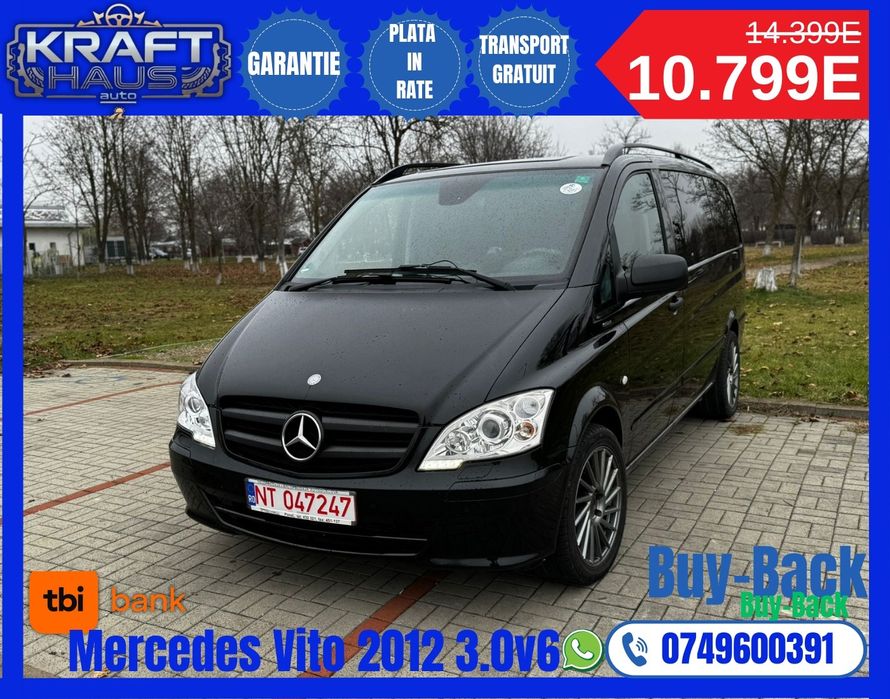 Mercedes vito 8loc 3.0v6 2012 rate tbi