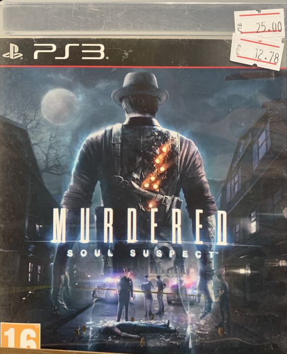 Murdered PS 3, Playstation 3 игра