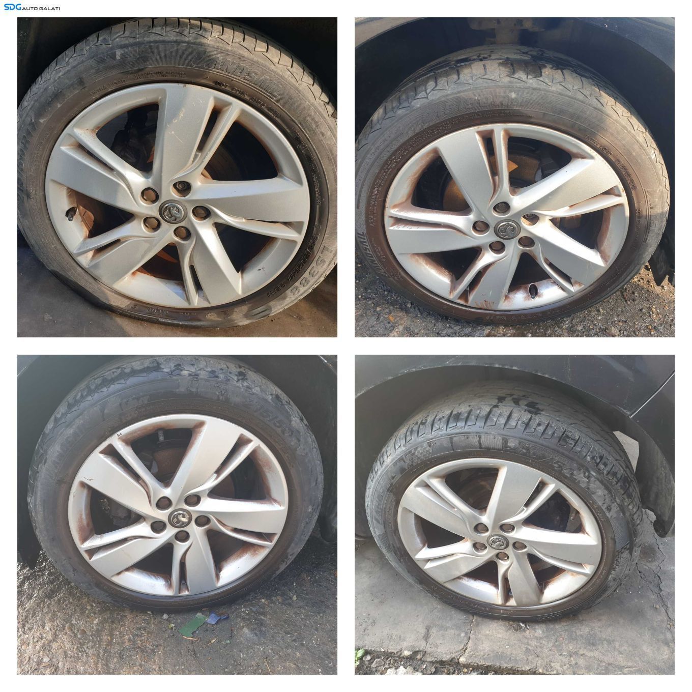 Set 4 Jante Roti Aliaj 5x115 225 50 17 R17 Opel Astra J 2009 - 2016 [K3400]