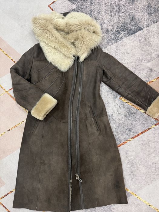 Натуральная турецкая дубленка женская