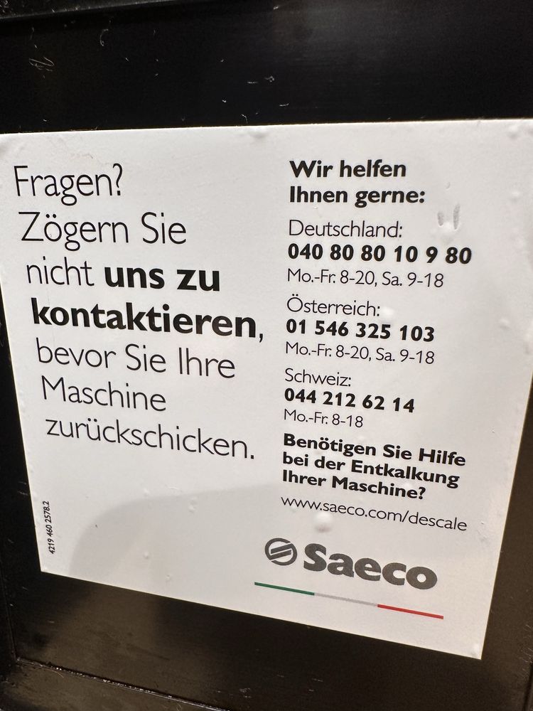 Кафемашина Saeco