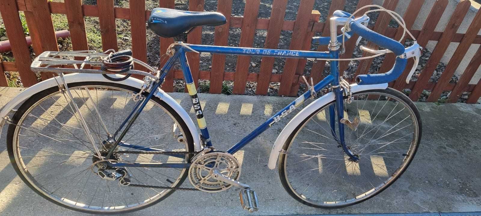 Bicicleta  semicursiera vintage BSA (editie Tour de France)