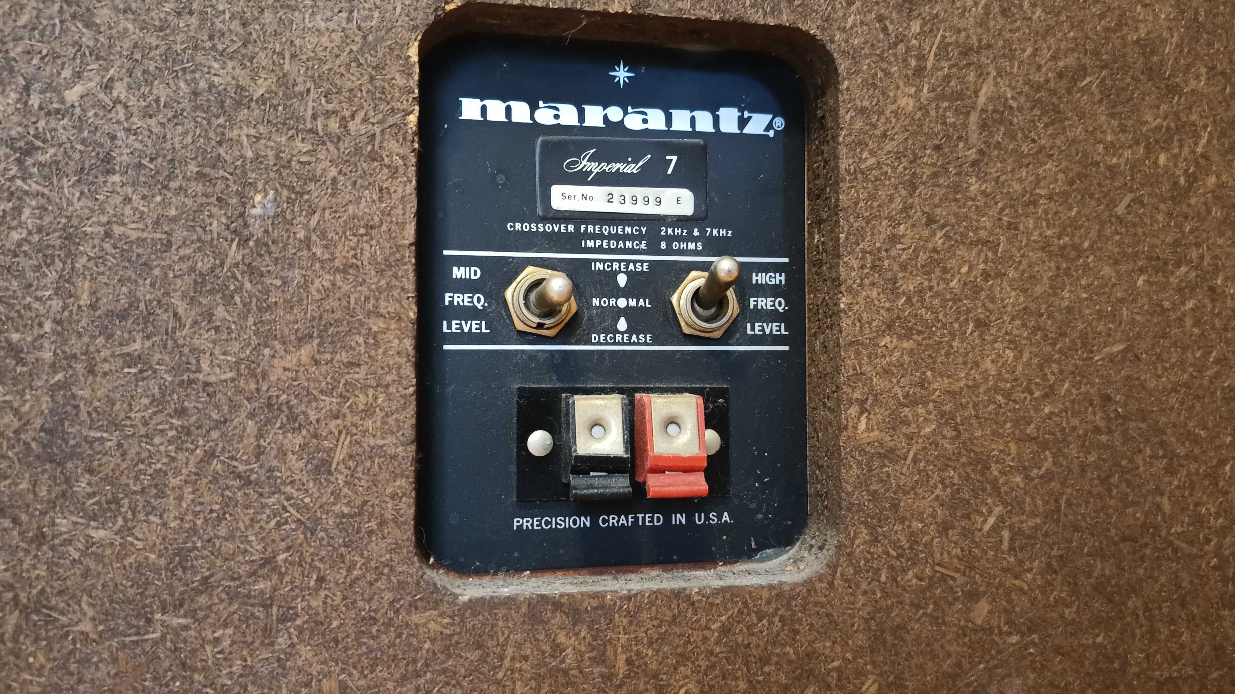 Muzica Marantz Imperial 7 boxe vintage din 1971 ,raritate !