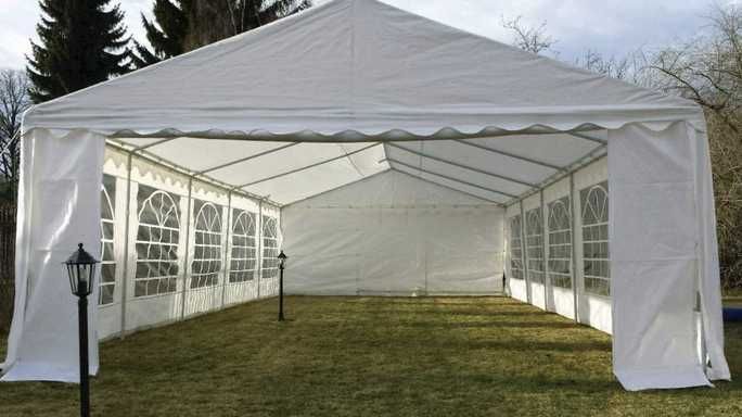 5x8 m CORT Pagoda Pavilion Evenimente ECONOMY nunta botez PVC 500