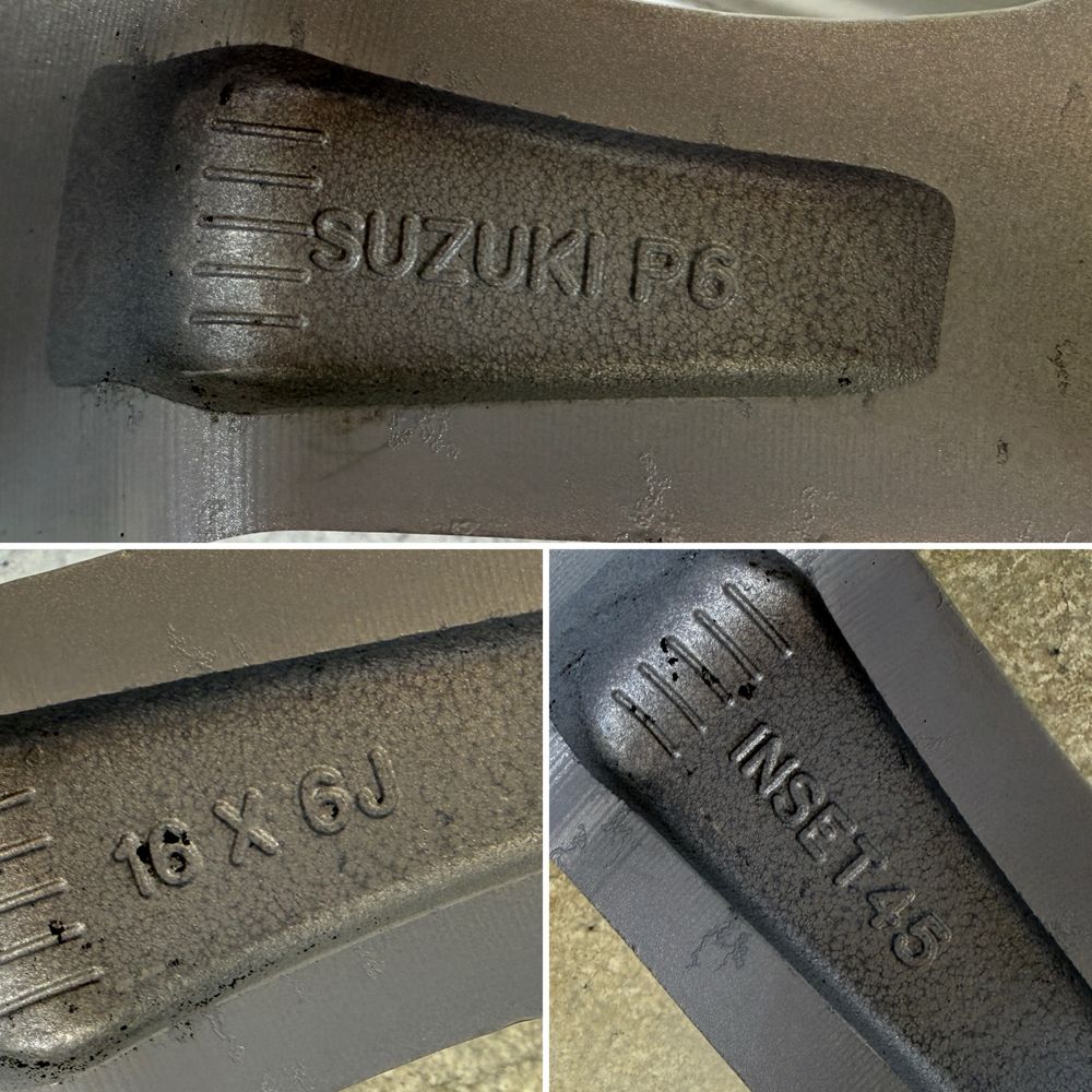 4бр. ОТЛИЧНИ 16” ОРИГ. Джанти 4х100 за -SUZUKI/TOYOTA/KIA- 6Jx16,ET45