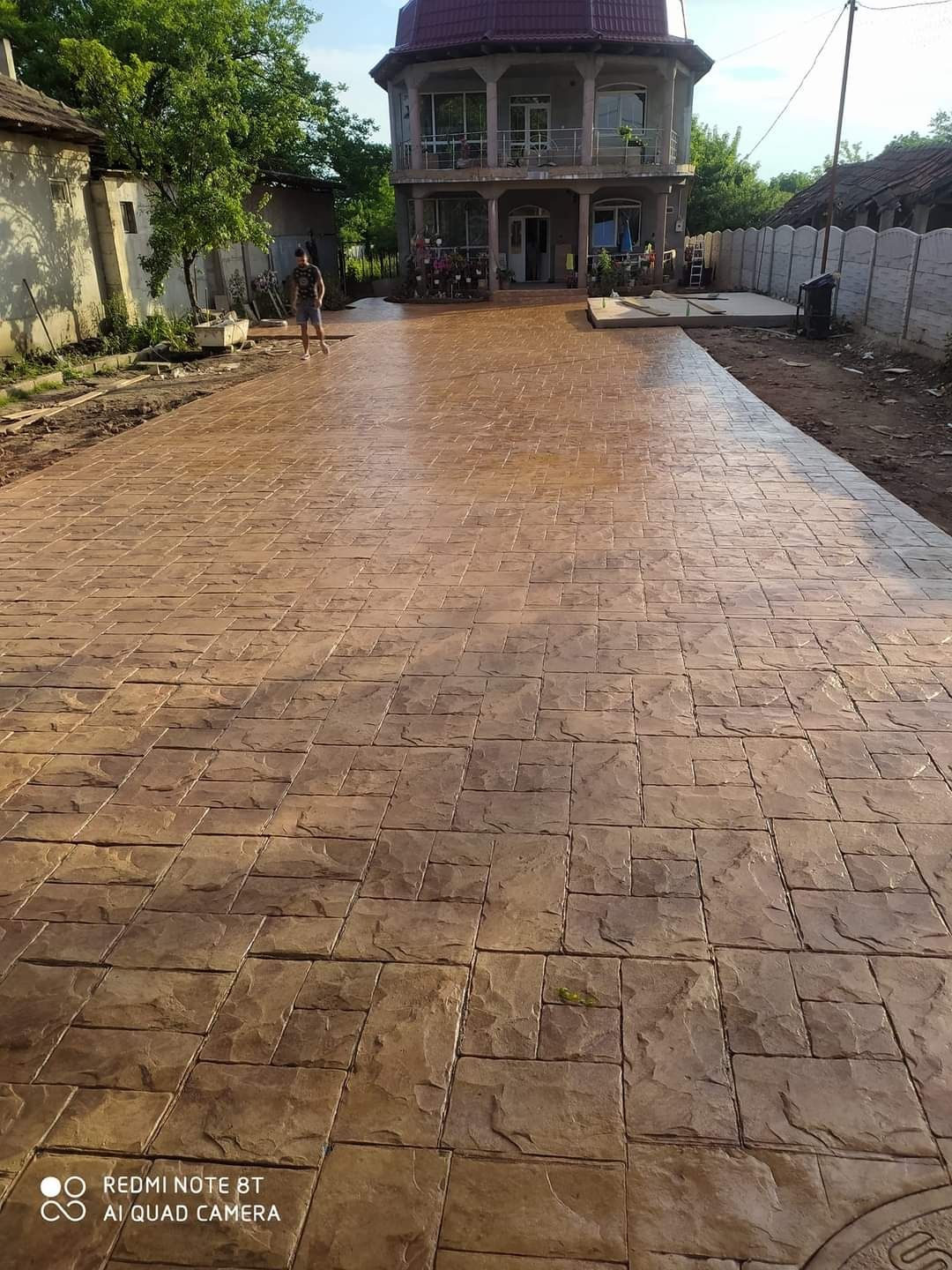 #Beton amprentat #