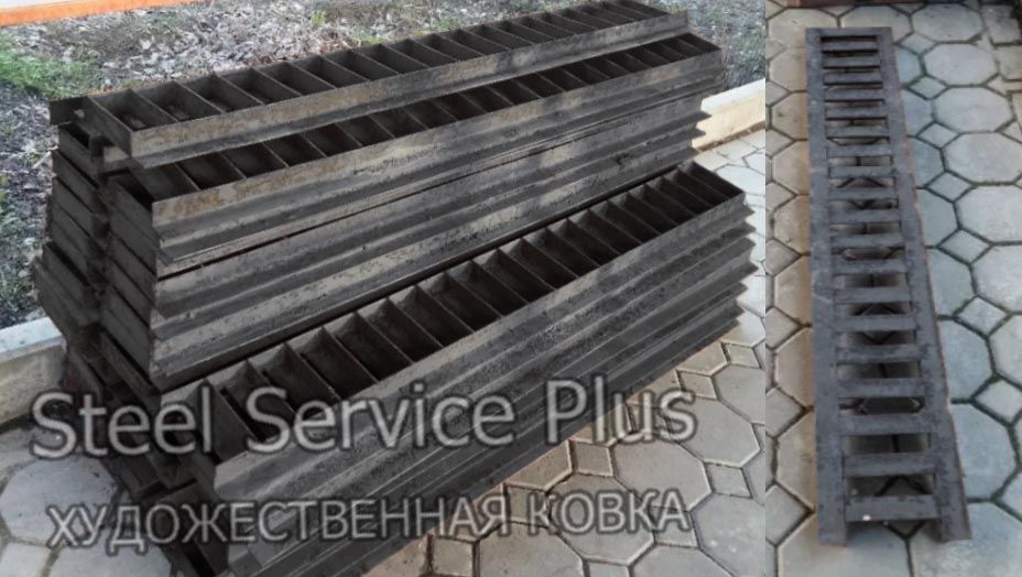 Решетки на арыки. Ливневки