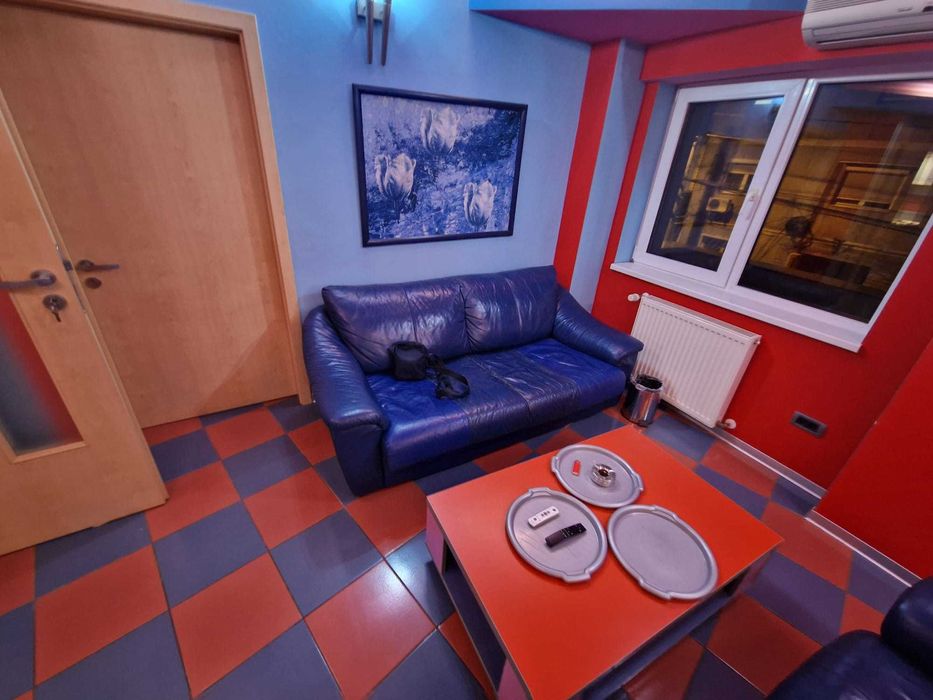 Vand set piele naturala canapea extensibila cu 2 x fotolii (mobexpert)