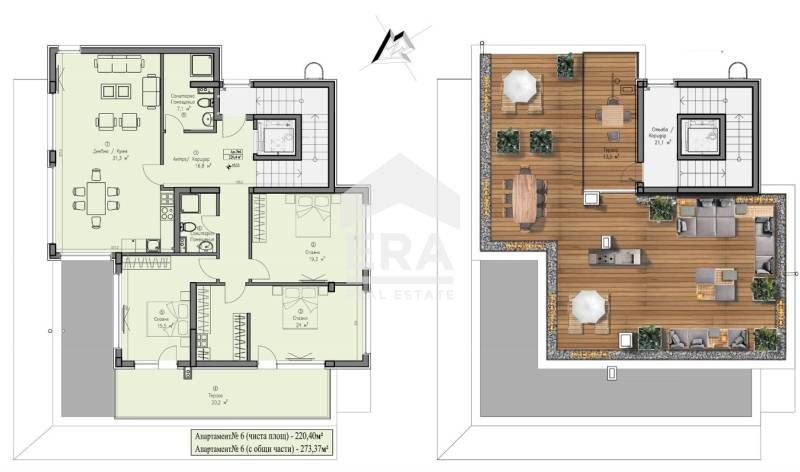 Продава се Многостаен апартамент в София, Бояна - 273 кв.м за 3041 €/кв.м - Снимка #6
