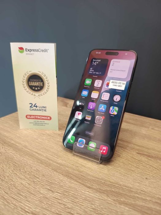 (AG51) Apple iPhone 15 Pro Max 1 TB b1048 - Garantie 2 ani!