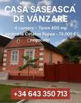 Casă săsească tradițională cu teren 400 mp cu vedere la Cetatea Rupea