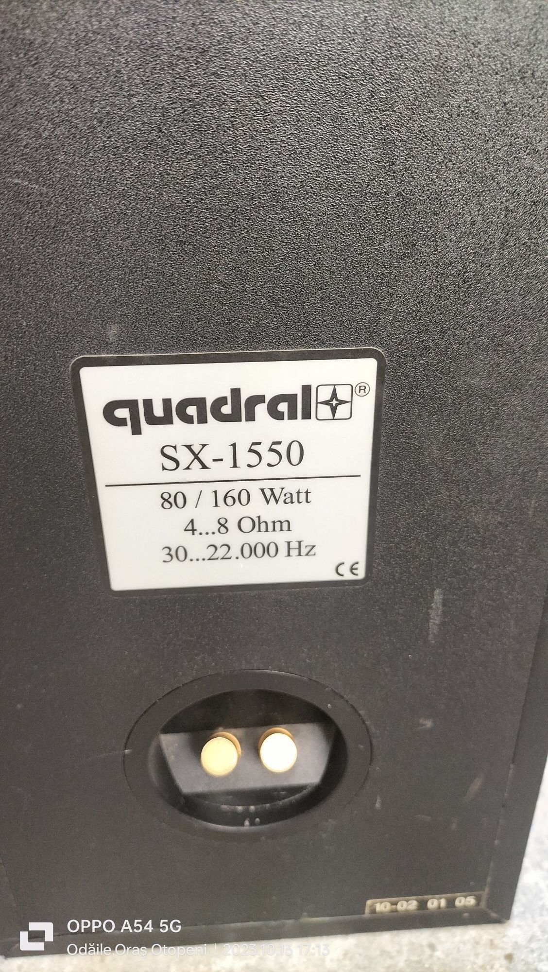Boxe Quadral SX-1550