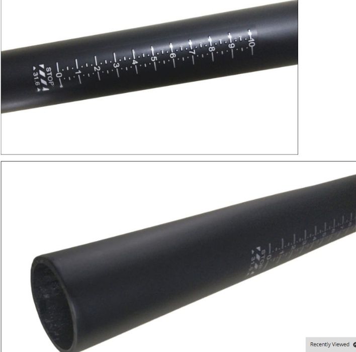 Tija sa carbon 400 mm 31.6, 27.2, 34.9 25.4 30.9