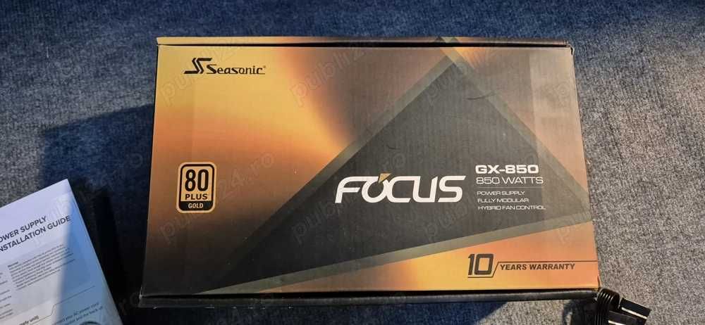 Sursa Seasonic 850W, FOCUS GX