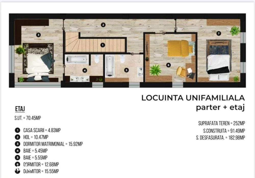 Teren cu Autorizație de Construcție în Bucureștii Noi! 252 mp