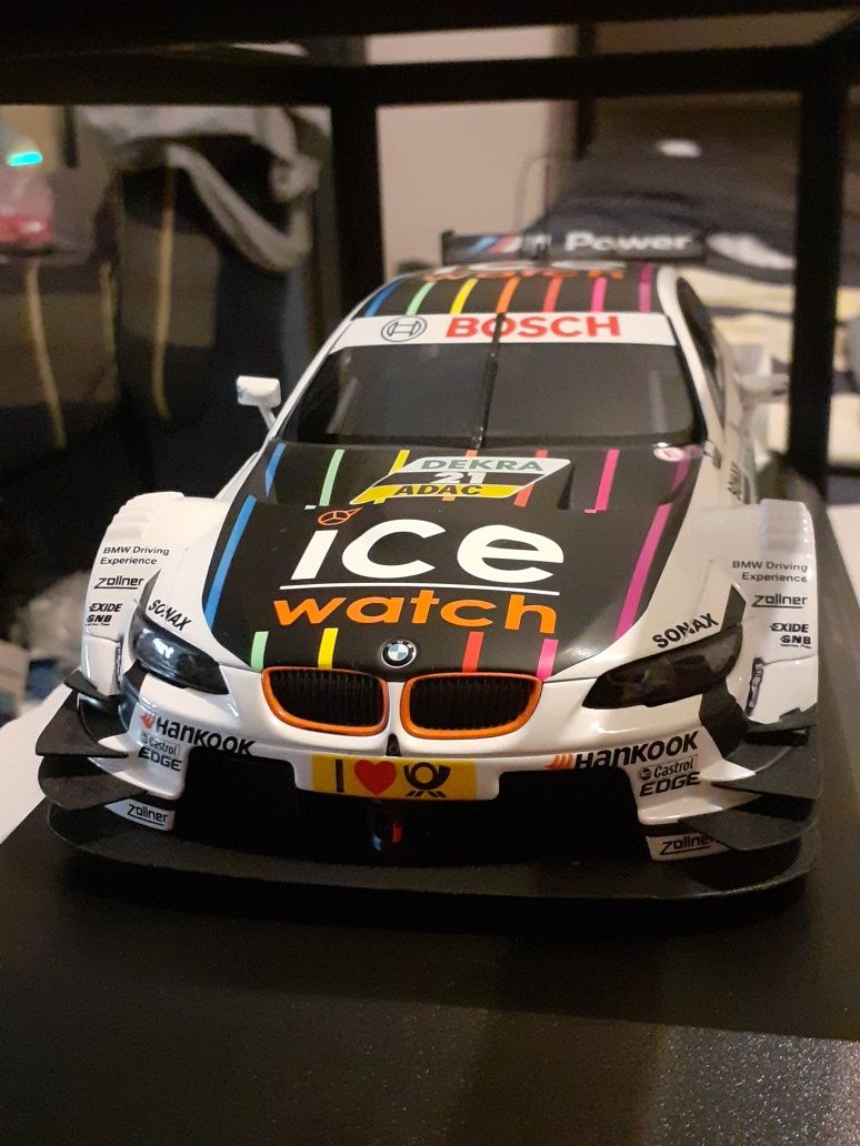 Macheta BMW M3 e92 DTM - 1 /18 MINICHAMPS - Nou - Cutie